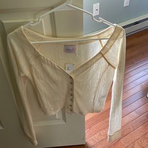 NWT out from under sweater